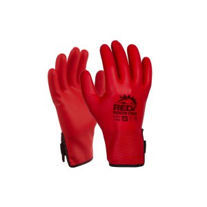 GLOVE NITRILE COATED RIGGER RED 10/XL RED ROOSTER