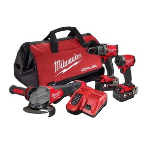 M18 FUEL 3 PIECE POWER PACK 3A3 KIT