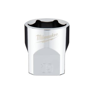 SOCKET 3/8IN DRIVE METRIC STD 19MM MIL
