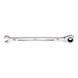 WRENCH COMBI RATCHETING SAE 1/4IN MIL