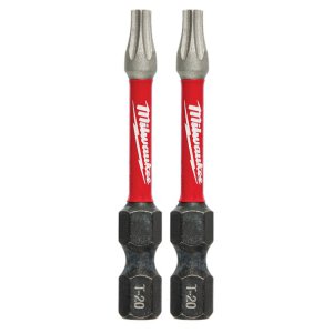 POWER BIT T20 TORX 2PK 2IN SHOCKWAVE