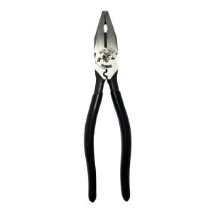 PLIERS UNIV 218MM BLACK DIPPED HANDLES WITH CRIMP DIE KLEIN
