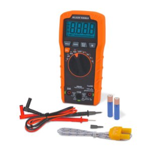 MULTIMETER DIGITAL 600V 10A ACDC AUTORANGE TRMS TEMP KLEIN