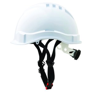 HARD HAT VENTED MICRO PEAK WHT 53CM-66CM PRO CHOICE