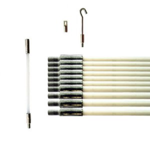 CABLE PULLING GLOW ROD 10M SET 10X 4MM X 1M WATTMASTER