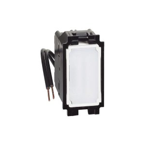 (I) INTERMEDIATE SWITCH 1 MODULE 10A WITH WHT LED LIVING NOW