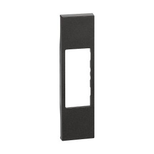 (I) DATA OUTLET COVER 1 MODULE BLACK LIVING NOW