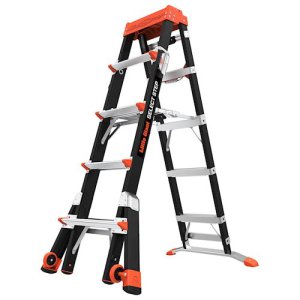 LADDER SELECT STEP FIBREGLASS 4-6 STEP LITTLE GIANT