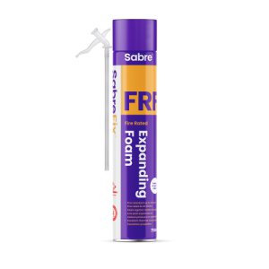 EXPANDING FIRE-RATED FOAM 750ML SABRE FIX FRF (STRAW GRADE)