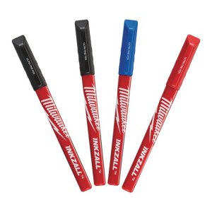 INKZALL ULTRA FINE POINT PENS 4PK COLOURED