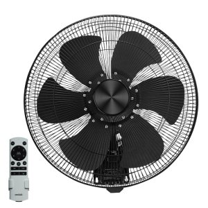 FAN WALL OSCILLATING DC BLACK 450MM VENTAIR