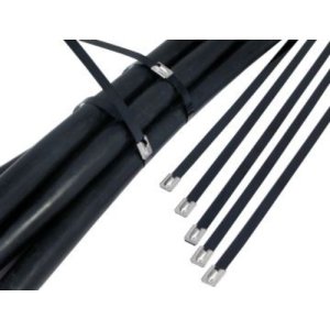 CABLE TIE 316SS STD COAT H/DUTY 360X7.9MM 50BX