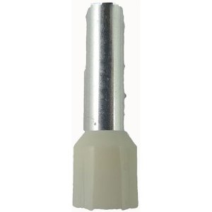 BOOTLACE TERMINAL INS IVORY 16X12MM PK50 ALCO