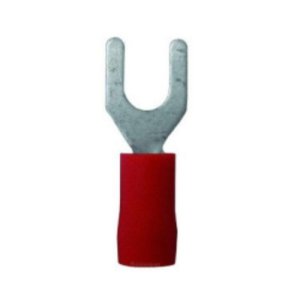 FORK TERMINAL INS 0.5-1.5 3.7MM RED PK100 ALCO