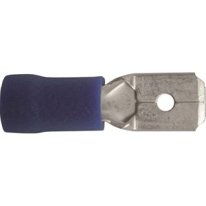 TERMINAL MALE TAB Q/C INS 1.5-2.5 BLUE PK10 ALCO