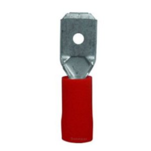 TERMINAL MALE TAB Q/C INS 0.5-1.5 RED PK100 ALCO