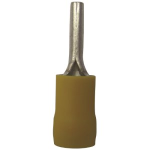PIN TERMINAL INS 2.5-6MM YLW PK50 ALCO