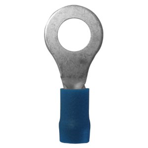 RING TERMINAL INS 1.5-2.5 5MM BLUE PK100 ALCO