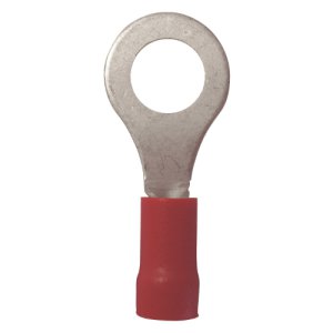 RING TERMINAL INS 0.5-1.5 5MM RED PK100 ALCO