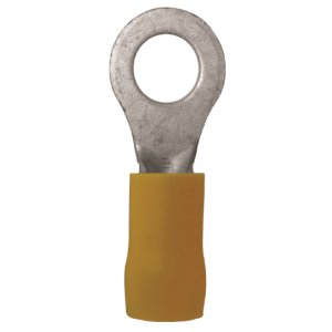 RING TERMINAL INS 2.5-6 5MM YLW PK50 ALCO