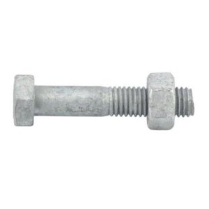 BOLT&NUT M16X110MM GALVANISED