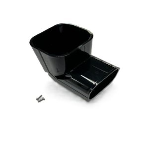 DUCT CORNER BDK-80 BLACK 80MM