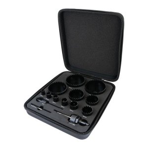 TOOL KCT11031  11 CARBIDE TIPPED HOLE SAW KIT 16-92MM