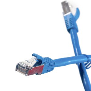 PATCH LEAD CAT6A SFTP SHIELDED BLUE 1M LEGRAND