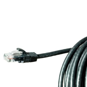 PATCH LEAD CAT6 UTP UNSHIELDED BLACK 2M LEGRAND