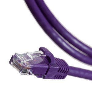 PATCH LEAD CAT6 UTP UNSHIELDED PURPLE 1M LEGRAND