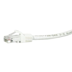 PATCH LEAD CAT6 UTP UNSHIELDED WHITE 1M LEGRAND