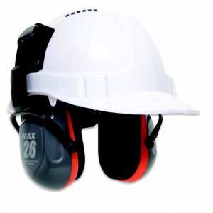 EARMUFF CAP-ATTACH ECLASS 5 GREY MAX26 26DB