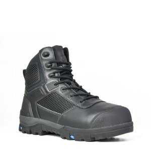 BOOT ZIP/LACEUP CARBON FIBRE TOE BLK 13 AVENGER