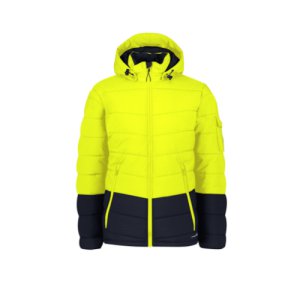 JACKET UNISEX HOODED PUFFER Y/N S SYZMIK