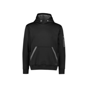 HOODIE UNISEX WATER RESISTANT BLK L SYZMIK