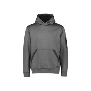 HOODIE UNISEX WATER RESISTANT GREY MARLE 3XL SYZMIK
