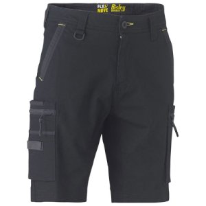 SHORT STRETCH CARGO BLACK 92 BISLEY
