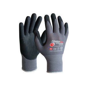GLOVE NITRILE FOAM PLAIN OPEN SIDE 12 E440P TOUCHLINE