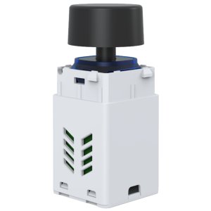 SWITCHGEAR MECH PUSH BUTTON DIMMER BLACK