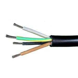 CABLE RUBBER FLEX 3C & E 2.5MM FRX04/2.5