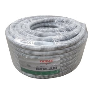 CONDUIT CORRUGATED SOLAR GREY 20MMX50M TRIPAC