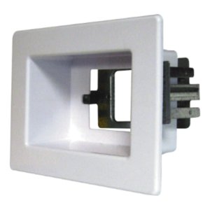 RECESSED SINGLE WALL BOX WHITE