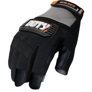 GLOVE ARMOUR MECHANICS BLK SZ10 DUTY BUILDER FRAMER