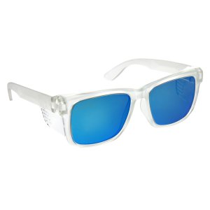 EYEWEAR SAFETY FRONTSIDE POLARISED REVO BLUE PRO CHOICE
