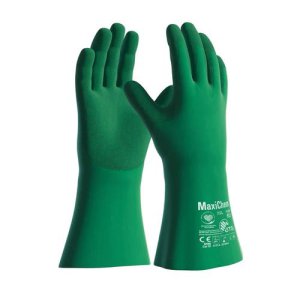GLOVE MAXICHEM CUT 3 NITRILE TRI GAUNTLET 35CM 76833 11/2XL