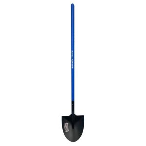 SHOVEL LONG FIBREGLASS HANDLE #2 ROUND MOUTH BLU-MOL TRADE