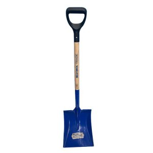 SHOVEL SHORT FSC ASH WOOD D HDLE #3 SQR MOUTH BLU-MOL TRADE