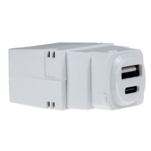MECH USB AC 2.1A 240V WHITE VYNCO