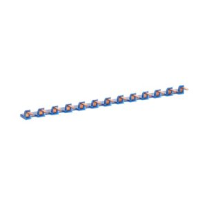 BUSBAR INSULATED S200C 1P 13 WAY 10MM BLUE