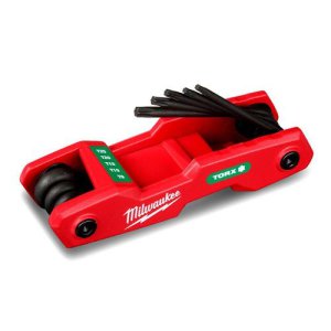 8PC TORX FOLDING HEX KEY SET